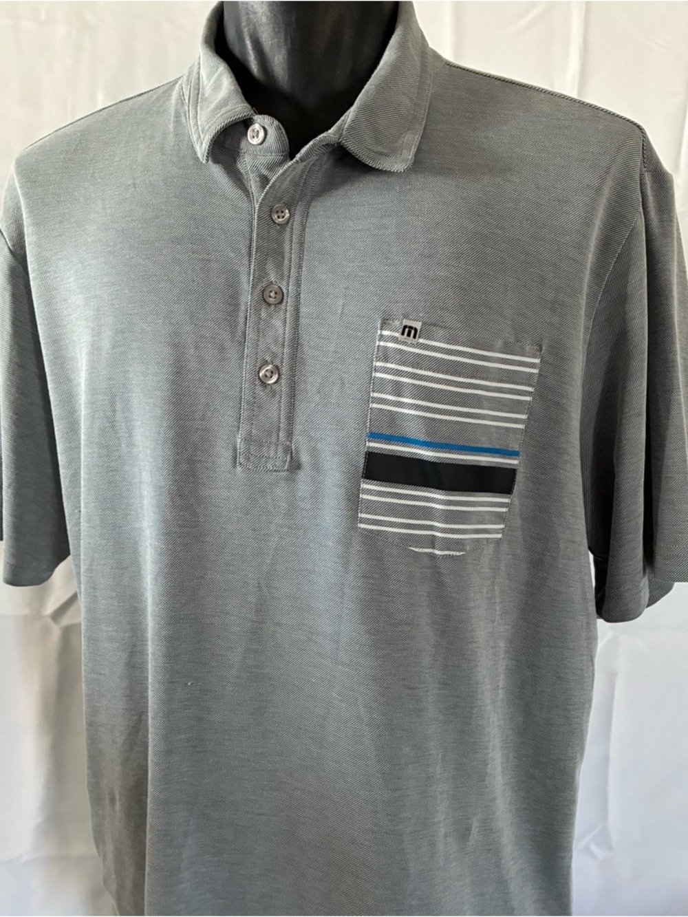 TRAVIS MATHEW mens XL golf polo